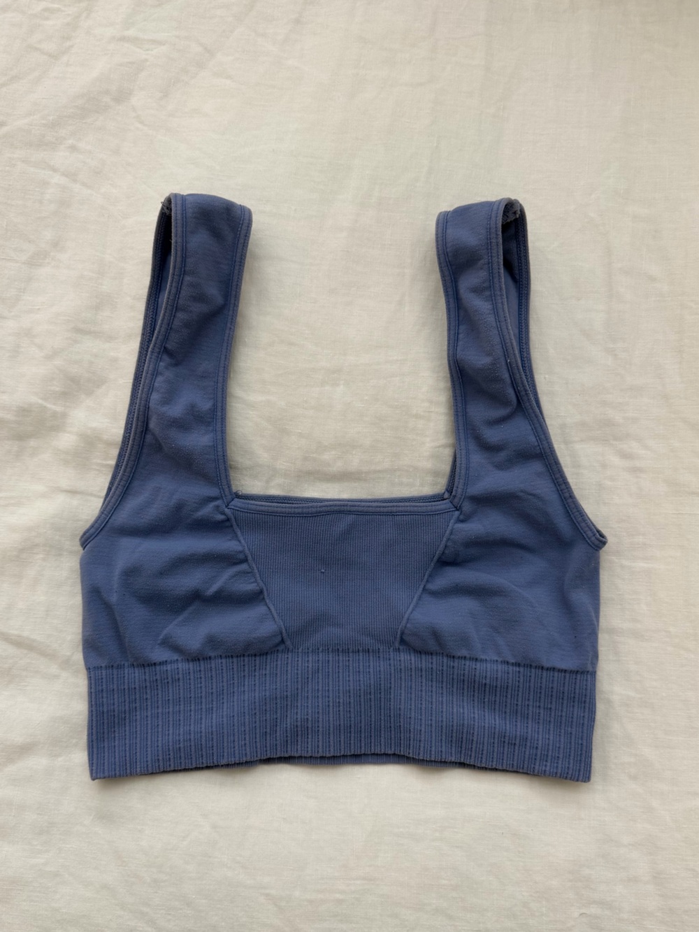 FP Movement by Free People Blue High-Waist Leggings with Matching Sports Bra - Picture 2 of 3
